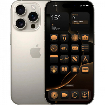 iPhone 16 Pro 128 ГБ Натуральный титан