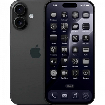 iPhone 16 256 ГБ Чёрный