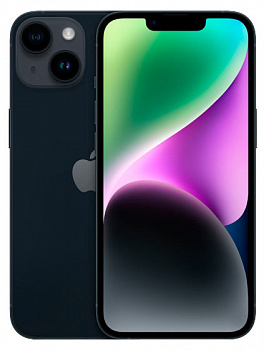 iPhone 14 256 ГБ Тёмная ночь